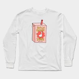 Silly Goose Juice Pink Long Sleeve T-Shirt